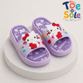 Kids Hello Kitty Cartoon Slides – Soft Comfort Summer Slippers for Girls