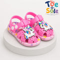 Kids Purple Unicorn Sandals – Cute Girls Summer Casual Shoes