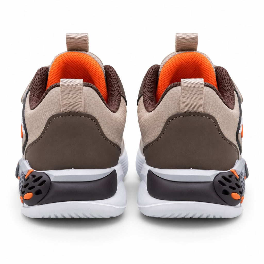 Kids Sneakers – Premium Black & Red Performance Shoes with Luxury Comfort & Signature Sport Design