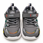 Kids Sneakers – Premium Black & Red Performance Shoes with Luxury Comfort & Signature Sport Design