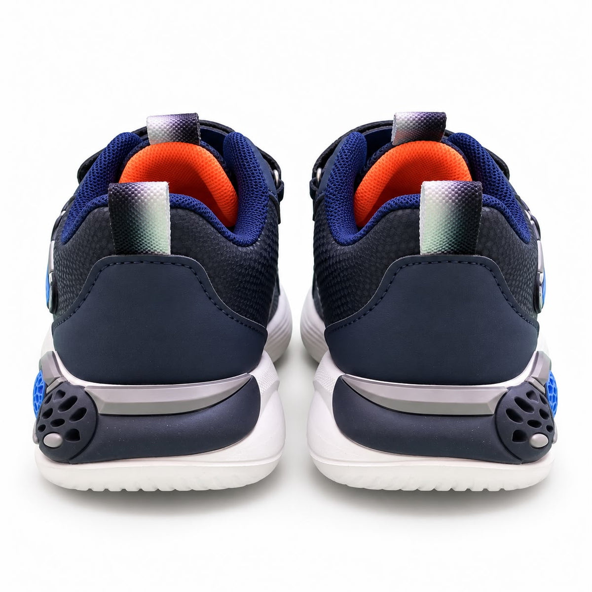 Kids Sneakers – Premium Black & Red Performance Shoes with Luxury Comfort & Signature Sport Design