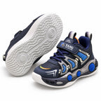 Kids Sneakers – Premium Black & Red Performance Shoes with Luxury Comfort & Signature Sport Design